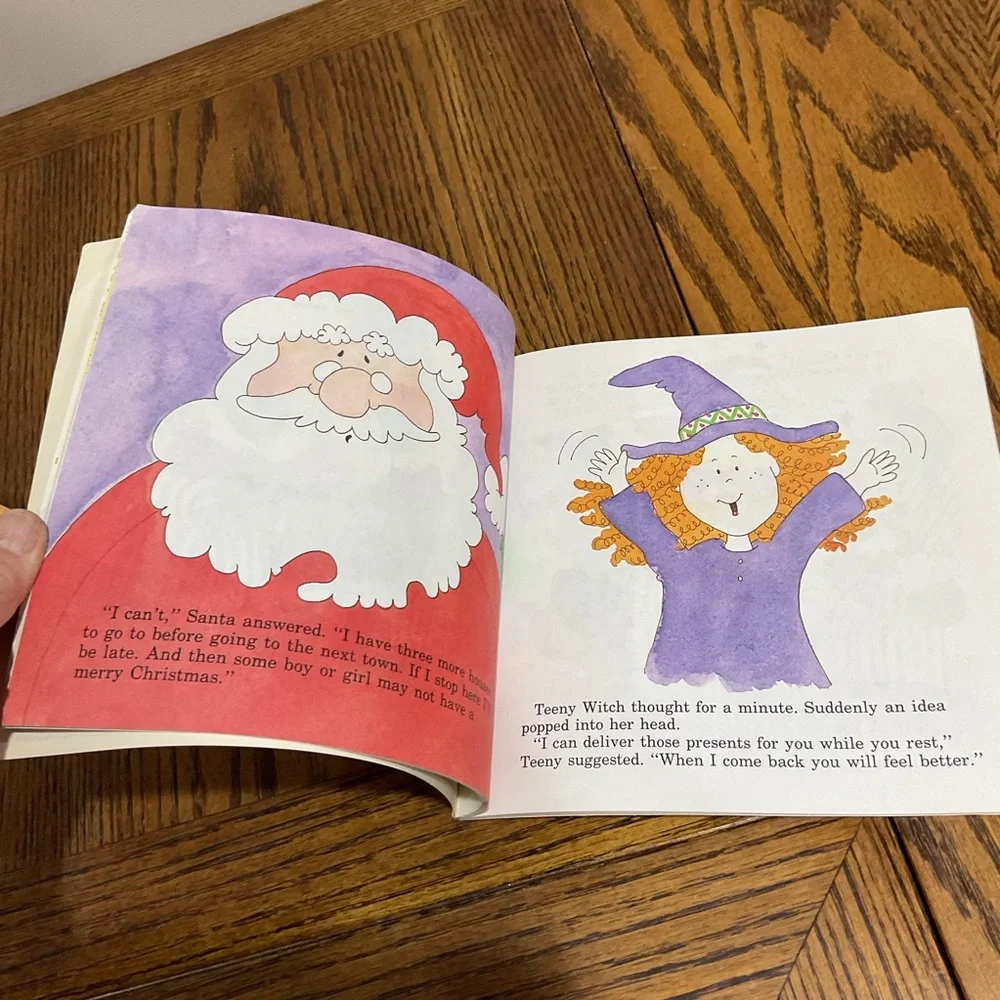 Christmas books:Bunnicula, Santa Dog, Teeny Witch, Carols, Black Lagoon, Mystery